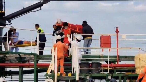 31 thủy thủ mất tích trong vụ đắm tàu của Hải quân Thái Lan - Sputnik Việt Nam
