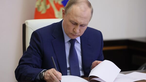 Tổng thống Liên bang Nga V.Putin - Sputnik Việt Nam