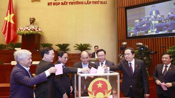 Quốc hội bầu chức danh Phó Thủ tướng Chính phủ nhiệm kỳ 2021-2026 - Sputnik Việt Nam