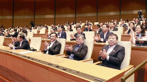 Ông Trần Hồng Hà và ông Trần Lưu Quang được bầu làm Phó Thủ tướng Chính phủ - Sputnik Việt Nam