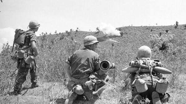 Lính thủy đánh bộ Mỹ trong chiến tranh Việt Nam - Sputnik Việt Nam
