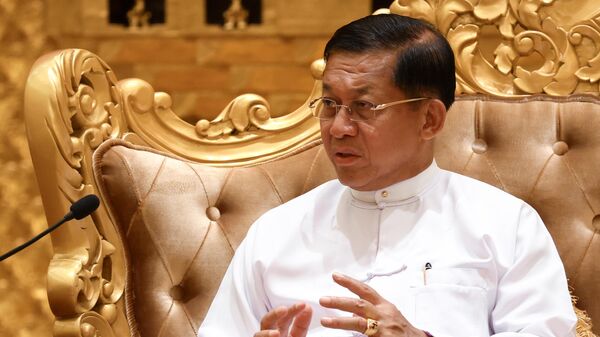 Thủ tướng Myanmar Min Aung Hlaing - Sputnik Việt Nam