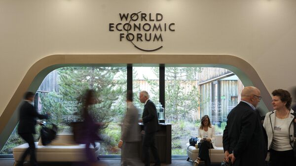 Những người tham gia Diễn đàn Kinh tế Thế giới tại Davos - Sputnik Việt Nam