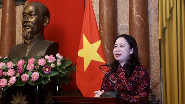 Bà Võ Thị Ánh Xuân, Phó Chủ tịch nước giữ quyền Chủ tịch nước - Sputnik Việt Nam