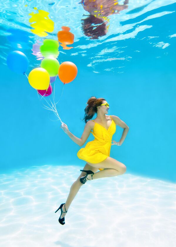 A Happy Bunch của Sarah Teveldal, đạt giải hạng mục Underwater Art cuộc thi Ocean Art Underwater Photo 2022. - Sputnik Việt Nam