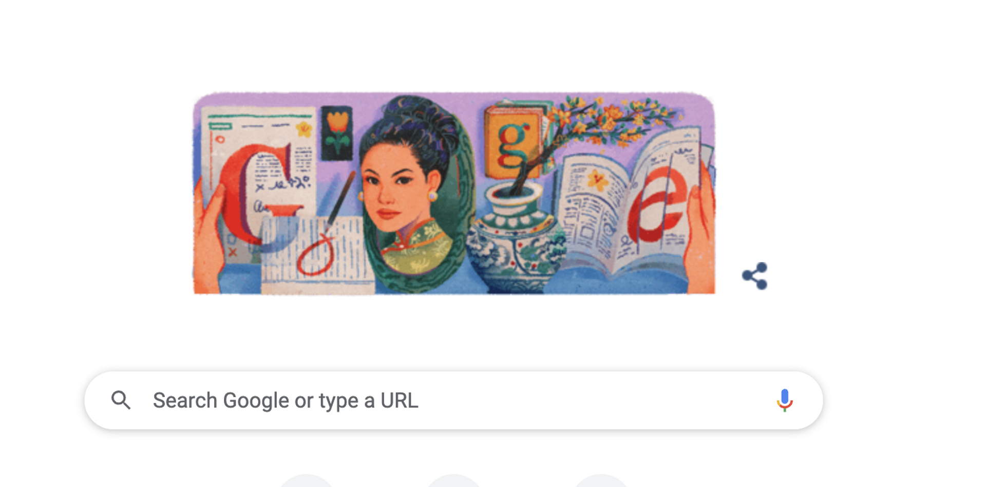 Trên trang Google Search tại Việt Nam vừa xuất hiện hình ảnh nữ sĩ Sương Nguyệt Anh - Sputnik Việt Nam, 1920, 01.02.2023