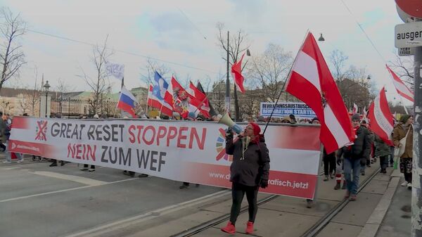Người Áo xuống đường biểu tình yêu cầu trung lập - Sputnik Việt Nam