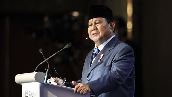 Bộ trưởng Quốc phòng Indonesia Prabowo Subianto - Sputnik Việt Nam