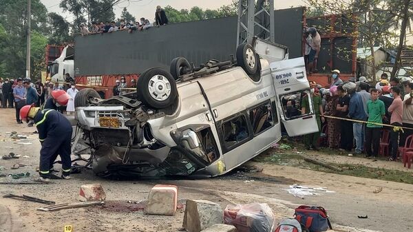 Tai nạn giao thông đặc biệt nghiêm trọng tại Quảng Nam, 8 người tử vong - Sputnik Việt Nam