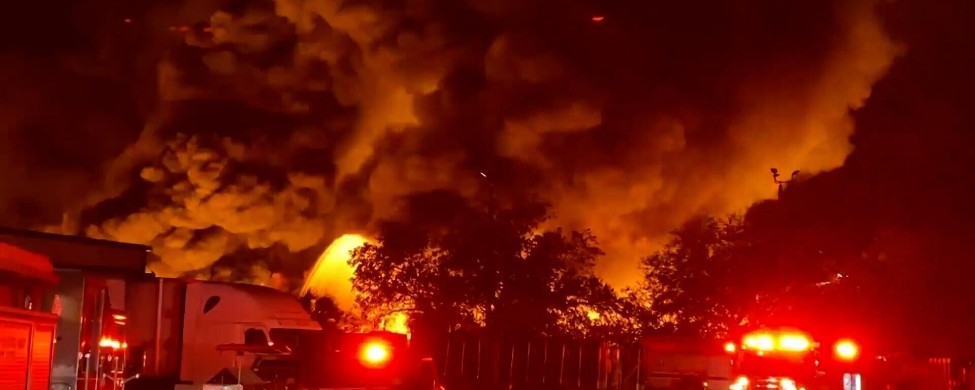 Mỹ: Xảy ra đám cháy lớn tại nhà kho của vườn ươm Florida - Sputnik Việt Nam, 1920, 17.02.2023