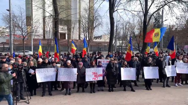 Chúng tôi muốn cuộc sống tốt hơn. Các cuộc biểu tình phản đối chính phủ mới ở Moldova - Sputnik Việt Nam