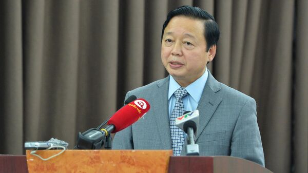 Phó Thủ tướng Chính phủ Trần Hồng Hà phát biểu tại hội nghị.  - Sputnik Việt Nam