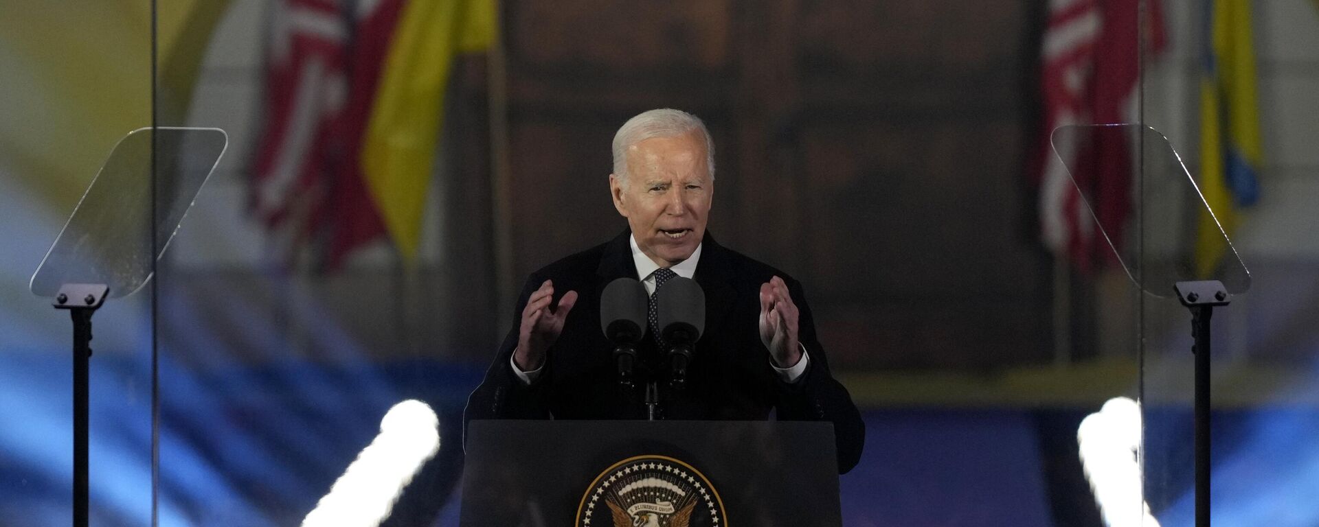 Tổng thống Hoa Kỳ Joe Biden phát biểu tại Warsaw - Sputnik Việt Nam, 1920, 09.03.2023