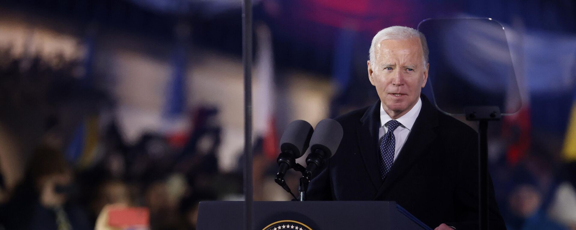 Tổng thống Hoa Kỳ Joe Biden phát biểu tại Warsaw - Sputnik Việt Nam, 1920, 05.03.2023