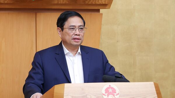 Thủ tướng Phạm Minh Chính chủ trì họp chuyên đề xây dựng pháp luật tháng 2/2023 - Sputnik Việt Nam