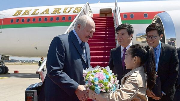 Tổng thống Belarus Alexander Lukashenko đã đến Trung Quốc bắt đầu chuyến thăm nước này - Sputnik Việt Nam