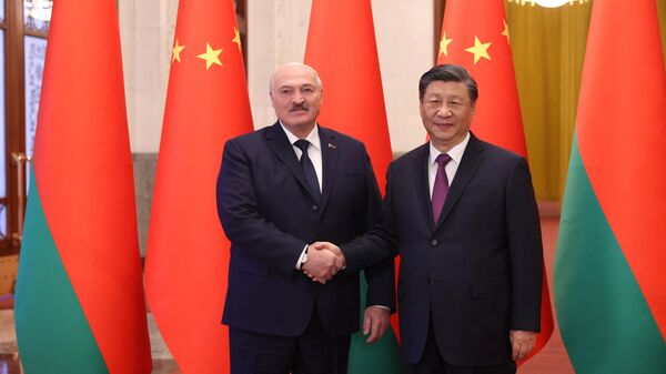 Cuộc gặp giữa Tổng thống Belarus Alexander Lukashenko và Chủ tịch Trung Quốc Tập Cận Bình - Sputnik Việt Nam