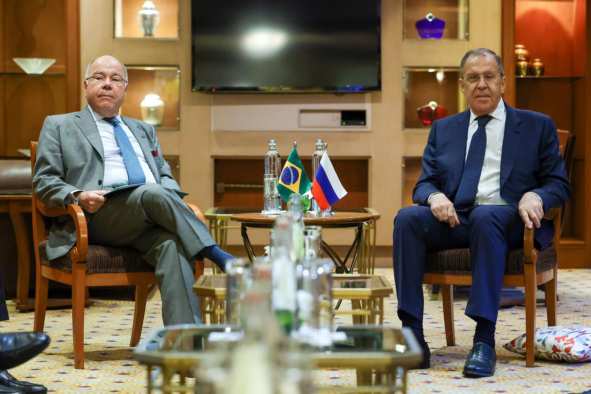 Ngoại trưởng Nga Sergei Lavrov đã gặp gỡ Ngoại trưởng Brazil Mauro Vieira - Sputnik Việt Nam, 1920, 01.03.2023