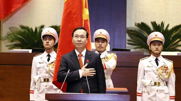 Chủ tịch nước Võ Văn Thưởng tuyên thệ nhậm chức - Sputnik Việt Nam