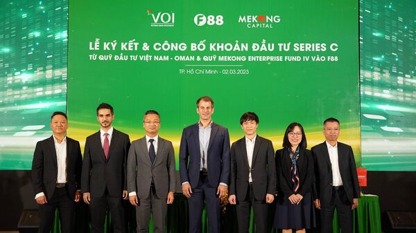 F88 Investment JSC announced that it successfully raised a Series C investment of $50 million. The two main investors in this round are Vietnam-Oman Investment Fund and the Mekong Enterprise Fund IV. - Sputnik Việt Nam