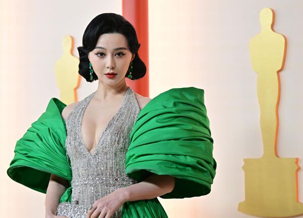 Nữ diễn viên Trung Quốc Fan Bingbing (Phạm Băng Băng) trước lễ trao giải Oscar lần thứ 95 tại Los Angeles. - Sputnik Việt Nam