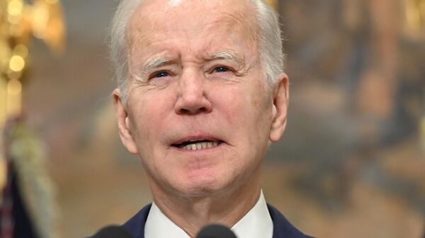 Tổng thống Joe Biden phát biểu về hệ thống ngân hàng tại Nhà Trắng - Sputnik Việt Nam