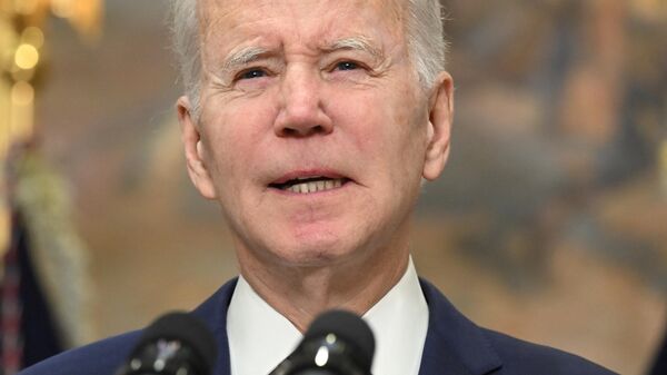 Tổng thống Joe Biden phát biểu về hệ thống ngân hàng tại Nhà Trắng - Sputnik Việt Nam