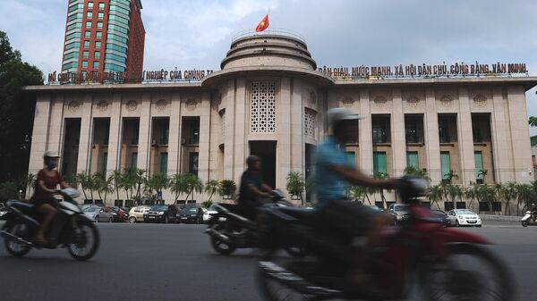 Trụ sở Ngân hàng Nhà nước Việt Nam tại trung tâm Hà Nội - Sputnik Việt Nam