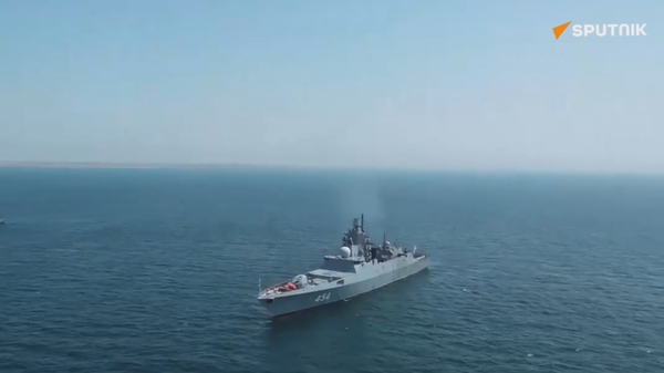 Nga, Trung Quốc và Iran tập trận hải quân chung ở Vịnh Oman - Sputnik Việt Nam