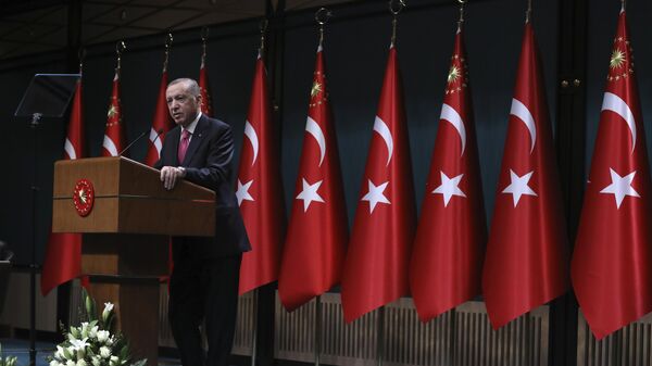 Tổng thống Thổ Nhĩ Kỳ Recep Tayyip Erdogan - Sputnik Việt Nam