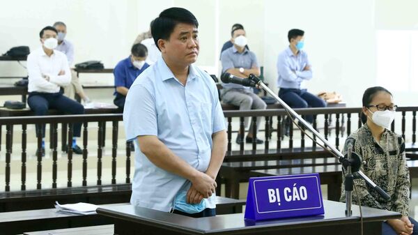 Ông Nguyễn Đức Chung tại một phiên tòa ở Hà Nội - Sputnik Việt Nam