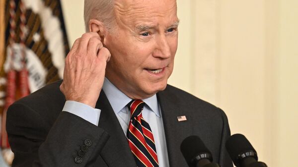 Tổng thống Mỹ Biden phát biểu ở Nhà Trắng - Sputnik Việt Nam