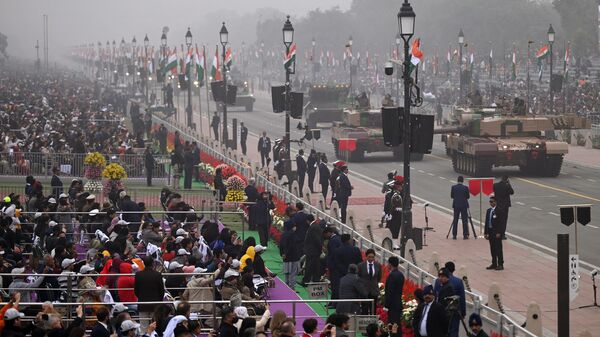 Duyệt binh tại New Delhi nhân dịp Quốc khánh Ấn Độ - Sputnik Việt Nam