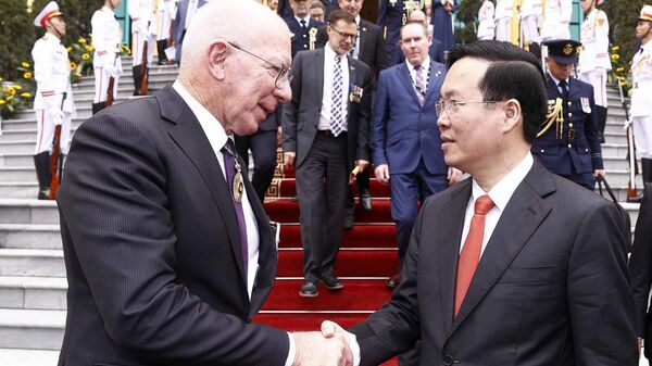 Chủ tịch nước Võ Văn Thưởng hội đàm với Toàn quyền Australia David Hurley  - Sputnik Việt Nam