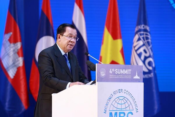 Thủ tướng Campuchia Samdech Hunsen phát biểu. - Sputnik Việt Nam