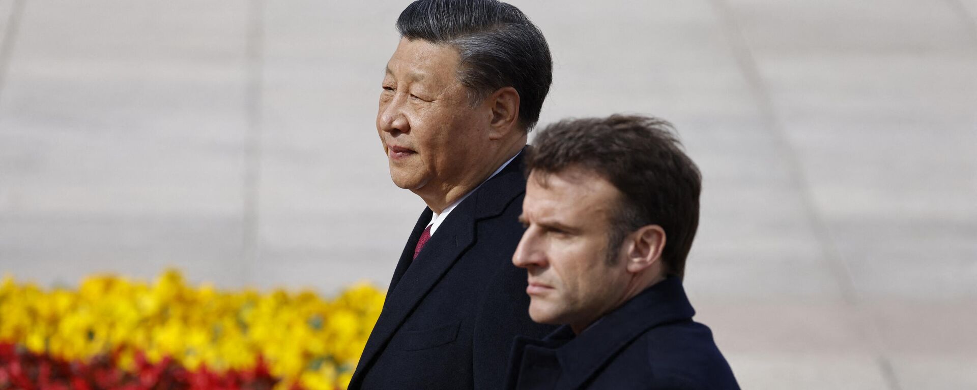 Tổng Thống Pháp Emmanuel Macron tới thăm Chủ tịch Trung Quốc Tập Cận Bình  - Sputnik Việt Nam, 1920, 08.04.2023