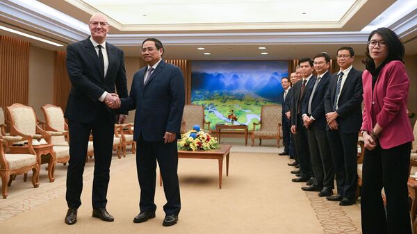 Hội đàm giữa Phó Thủ tướng Chernyshenko và Thủ tướng Phạm Minh Chính - Sputnik Việt Nam