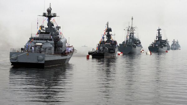 Lễ kỷ niệm Ngày Hải quân ở các vùng của Nga - Sputnik Việt Nam