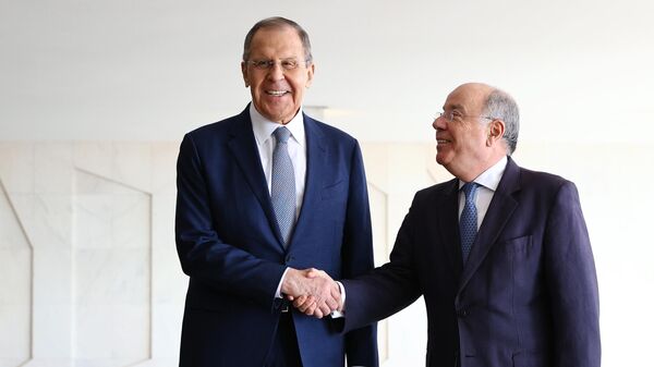Ngoại trưởng Nga Lavrov tới thăm Brazil - Sputnik Việt Nam