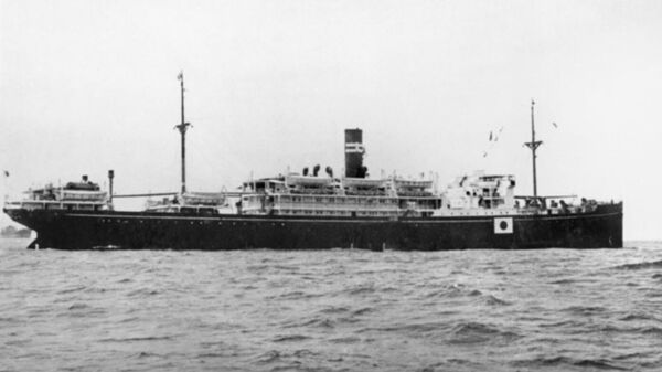 Tàu Nhật Bản Montevideo Maru từ Thế chiến II - Sputnik Việt Nam