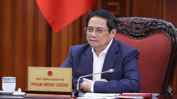 Thủ tướng Phạm Minh Chính chủ trì họp thúc đẩy ban hành hai Thông tư quan trọng về tài chính, ngân hàng - Sputnik Việt Nam
