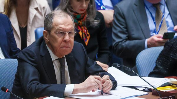 Phát biểu của Ngoại trưởng Nga Sergei Lavrov tại Hội đồng Bảo an Liên hợp quốc - Sputnik Việt Nam