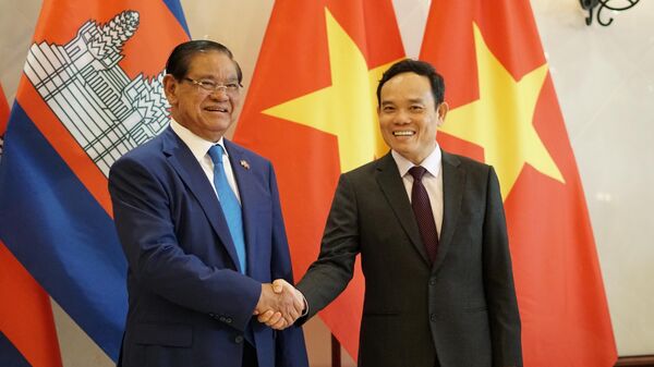 Hội nghị Hợp tác và phát triển các tỉnh biên giới Việt Nam - Campuchia lần thứ 12 - Sputnik Việt Nam