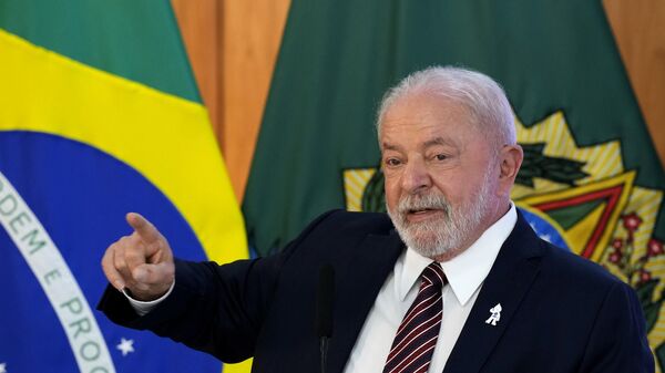 Tổng thống Brazil Luiz Inacio Lula da Silva - Sputnik Việt Nam