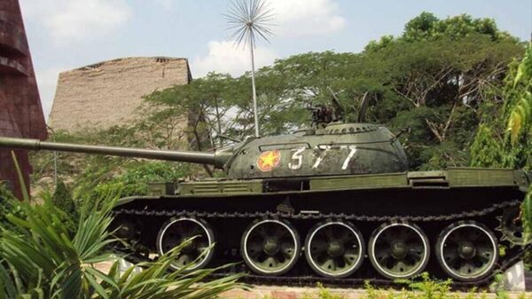 Xe tăng T59 số hiệu 377 - Sputnik Việt Nam