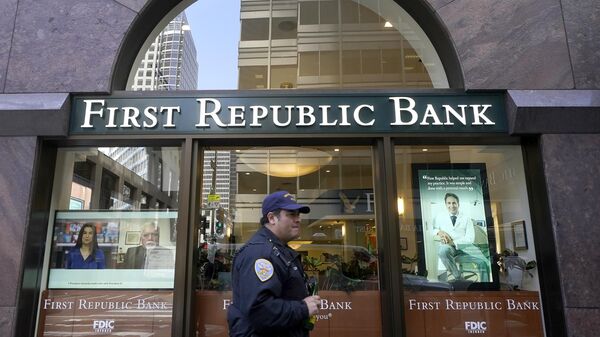 Ngân hàng Mỹ First Republic Bank (FRB) tại San Francisco, Mỹ - Sputnik Việt Nam