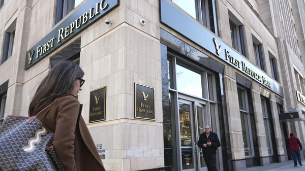 Ngân hàng Mỹ First Republic Bank (FRB) tại Boston, Mỹ - Sputnik Việt Nam