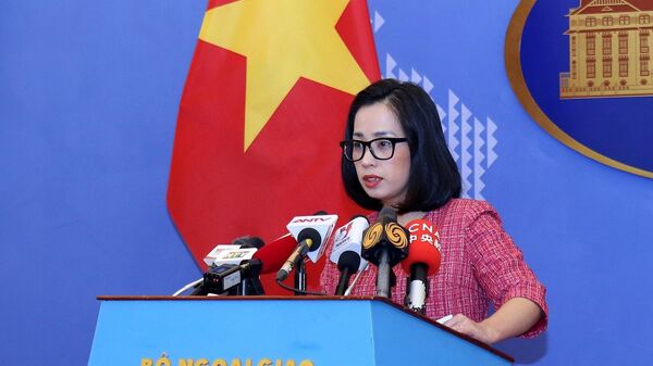 Phó Phát ngôn Bộ Ngoại giao Phạm Thu Hằng - Sputnik Việt Nam