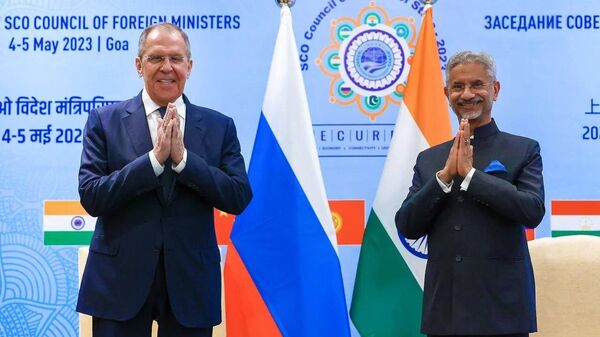 Сuộc hội đàm giữa Ngoại trưởng Nga Sergei Lavrov và người đồng cấp Ấn Độ Subrahmanyam Jaishankar - Sputnik Việt Nam