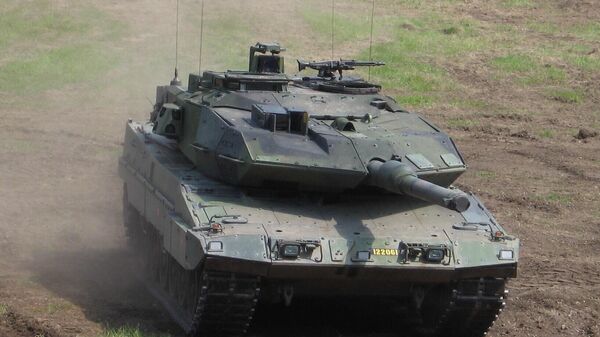 Xe tăng Thụy Điển Stridsvagn 122 được BAE Systems Hagglunds sản xuất - Sputnik Việt Nam